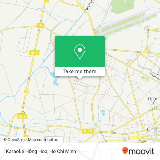 Karaoke Hồng Hoa map