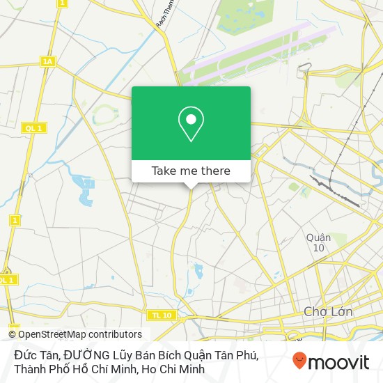 Đức Tân, ĐƯỜNG Lũy Bán Bích Quận Tân Phú, Thành Phố Hồ Chí Minh map