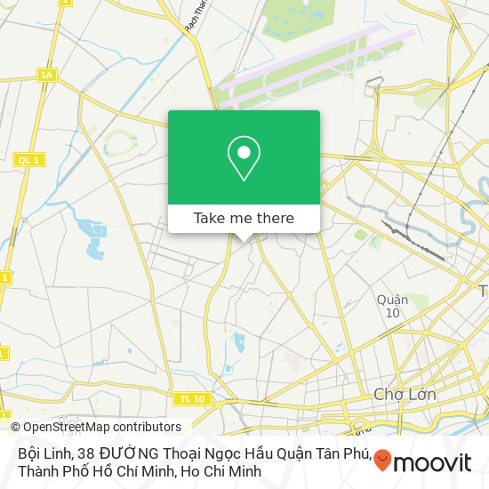 Bội Linh, 38 ĐƯỜNG Thoại Ngọc Hầu Quận Tân Phú, Thành Phố Hồ Chí Minh map