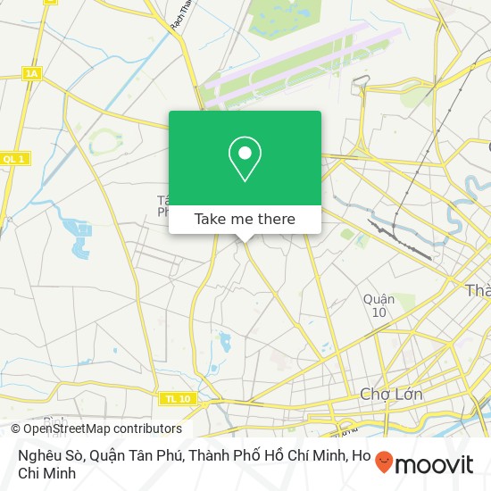 Nghêu Sò, Quận Tân Phú, Thành Phố Hồ Chí Minh map
