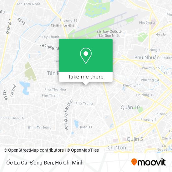 Ốc La Cà -Đồng Đen map