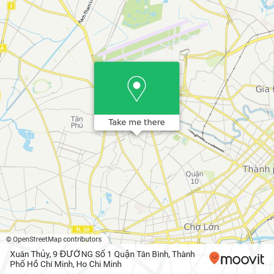 Xuân Thủy, 9 ĐƯỜNG Số 1 Quận Tân Bình, Thành Phố Hồ Chí Minh map