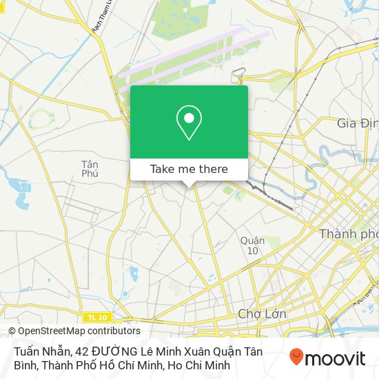 Tuấn Nhẫn, 42 ĐƯỜNG Lê Minh Xuân Quận Tân Bình, Thành Phố Hồ Chí Minh map