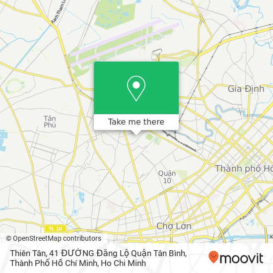 Thiên Tân, 41 ĐƯỜNG Đăng Lộ Quận Tân Bình, Thành Phố Hồ Chí Minh map