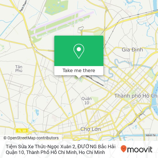 Tiệm Sửa Xe Thức-Ngọc Xuân 2, ĐƯỜNG Bắc Hải Quận 10, Thành Phố Hồ Chí Minh map