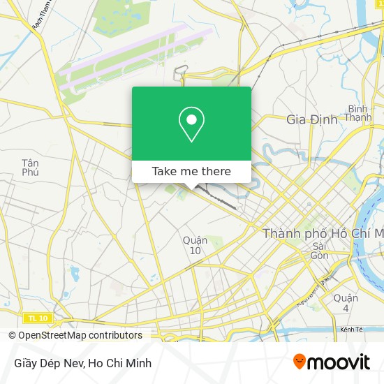 Giầy Dép Nev map