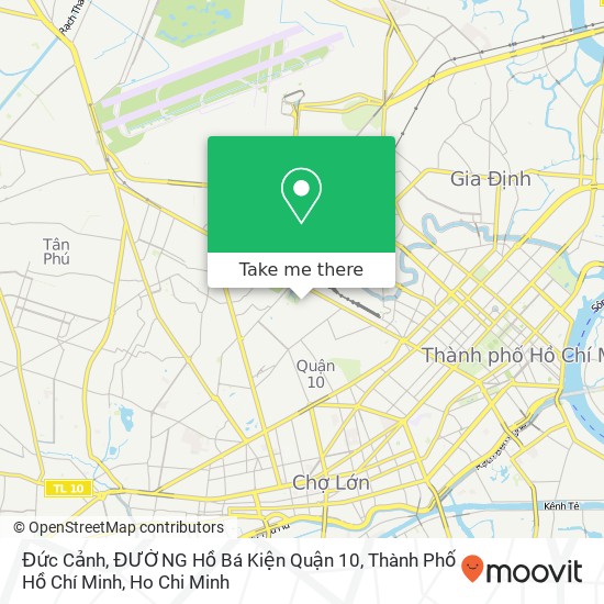 Đức Cảnh, ĐƯỜNG Hồ Bá Kiện Quận 10, Thành Phố Hồ Chí Minh map