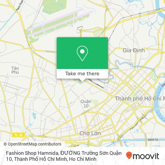 Fashion Shop Hamnida, ĐƯỜNG Trường Sơn Quận 10, Thành Phố Hồ Chí Minh map