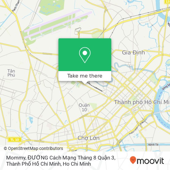 Mommy, ĐƯỜNG Cách Mạng Tháng 8 Quận 3, Thành Phố Hồ Chí Minh map