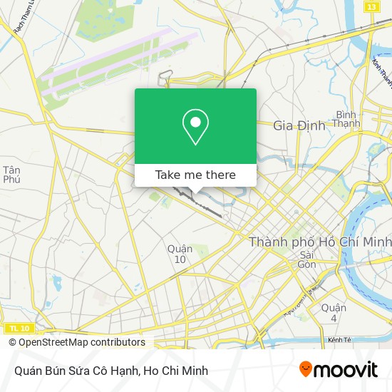 Quán Bún Sứa Cô Hạnh map