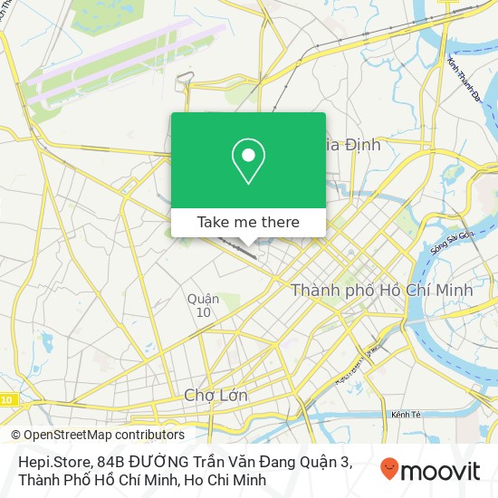 Hepi.Store, 84B ĐƯỜNG Trần Văn Đang Quận 3, Thành Phố Hồ Chí Minh map