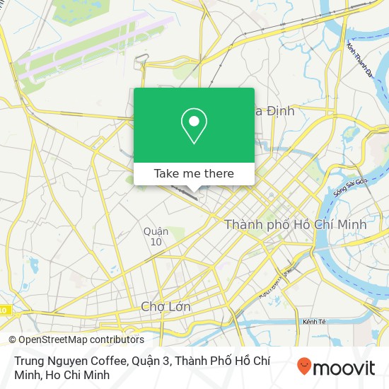 Trung Nguyen Coffee, Quận 3, Thành Phố Hồ Chí Minh map