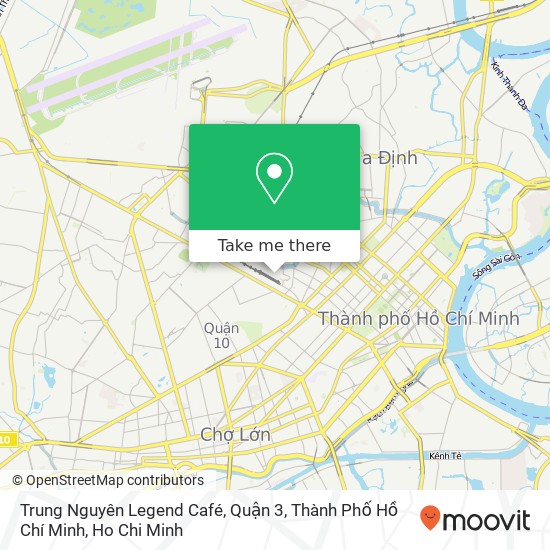 Trung Nguyên Legend Café, Quận 3, Thành Phố Hồ Chí Minh map