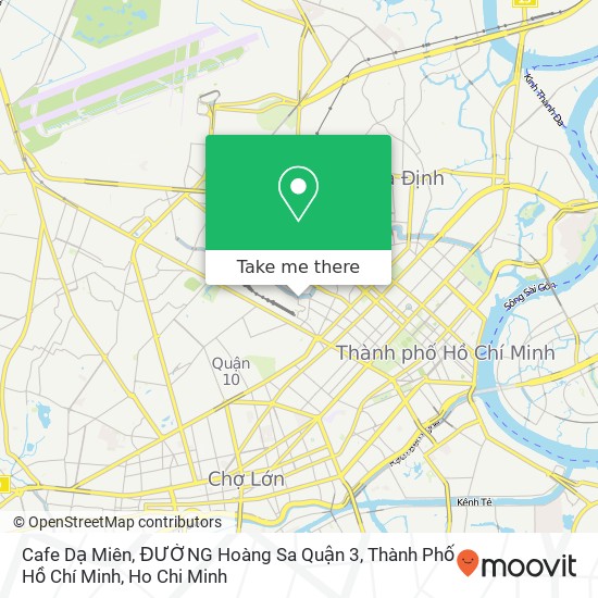 Cafe Dạ Miên, ĐƯỜNG Hoàng Sa Quận 3, Thành Phố Hồ Chí Minh map