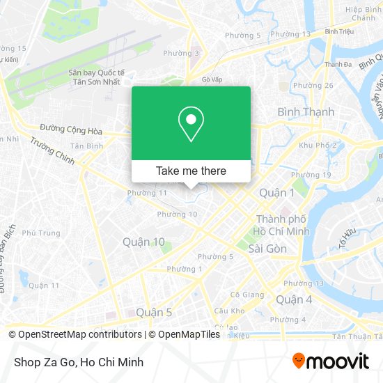 Shop Za Go map