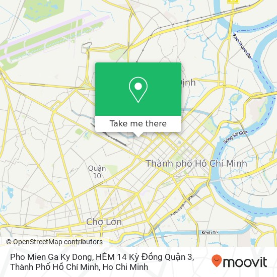 Pho Mien Ga Ky Dong, HẺM 14 Kỳ Đồng Quận 3, Thành Phố Hồ Chí Minh map