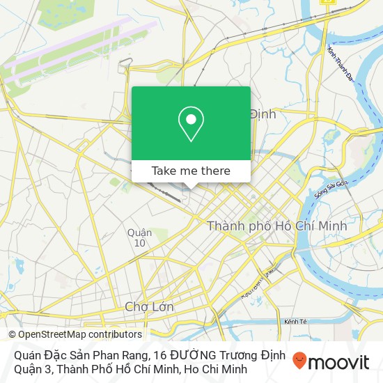 Quán Đặc Sản Phan Rang, 16 ĐƯỜNG Trương Định Quận 3, Thành Phố Hồ Chí Minh map