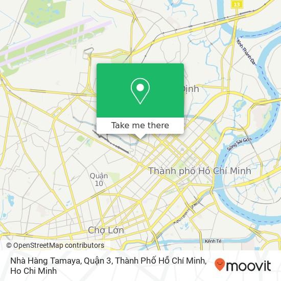 Nhà Hàng Tamaya, Quận 3, Thành Phố Hồ Chí Minh map