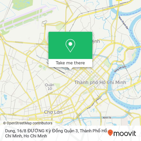 Dung, 16 / 8 ĐƯỜNG Kỳ Đồng Quận 3, Thành Phố Hồ Chí Minh map