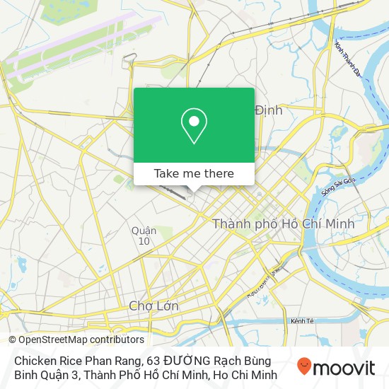 Chicken Rice Phan Rang, 63 ĐƯỜNG Rạch Bùng Binh Quận 3, Thành Phố Hồ Chí Minh map