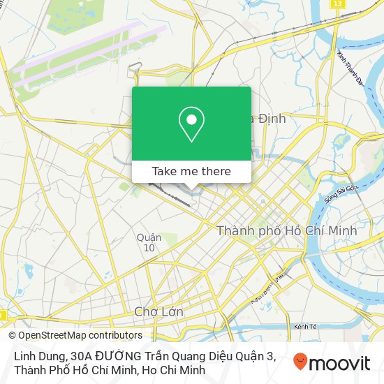 Linh Dung, 30A ĐƯỜNG Trần Quang Diệu Quận 3, Thành Phố Hồ Chí Minh map