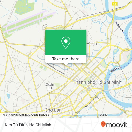 Kim Từ Điển map