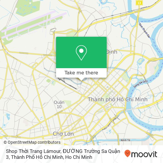 Shop Thời Trang Lámour, ĐƯỜNG Trường Sa Quận 3, Thành Phố Hồ Chí Minh map