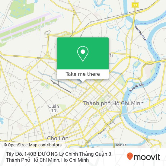 Tây Đô, 140B ĐƯỜNG Lý Chính Thắng Quận 3, Thành Phố Hồ Chí Minh map