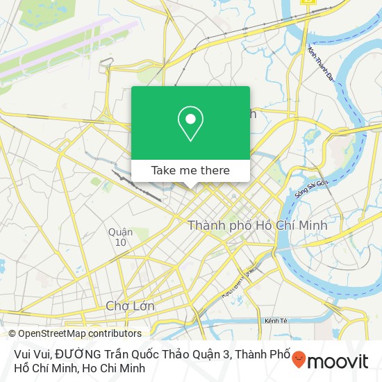 Vui Vui, ĐƯỜNG Trần Quốc Thảo Quận 3, Thành Phố Hồ Chí Minh map