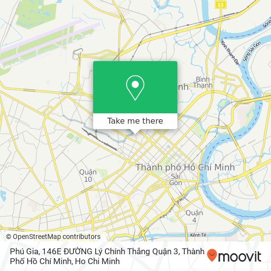 Phú Gia, 146E ĐƯỜNG Lý Chính Thắng Quận 3, Thành Phố Hồ Chí Minh map