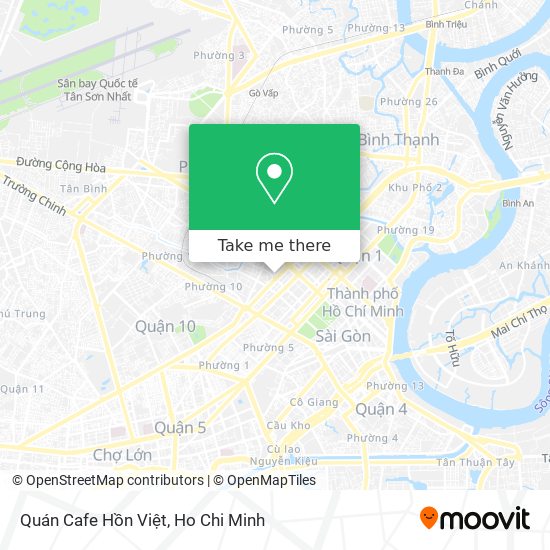 Quán Cafe Hồn Việt map