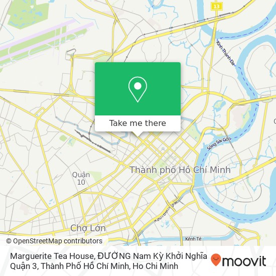 Marguerite Tea House, ĐƯỜNG Nam Kỳ Khởi Nghĩa Quận 3, Thành Phố Hồ Chí Minh map