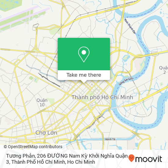 Tương Phản, 206 ĐƯỜNG Nam Kỳ Khởi Nghĩa Quận 3, Thành Phố Hồ Chí Minh map
