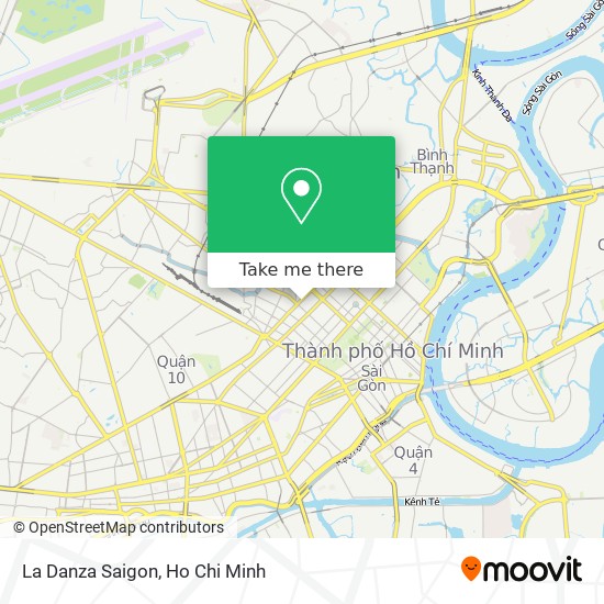 La Danza Saigon map