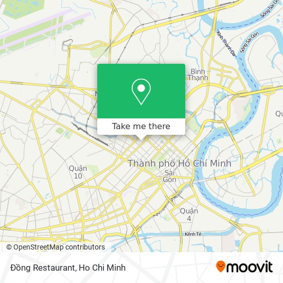 Đồng Restaurant map