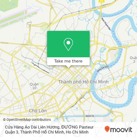 Cửa Hàng Áo Dài Liên Hương, ĐƯỜNG Pasteur Quận 3, Thành Phố Hồ Chí Minh map
