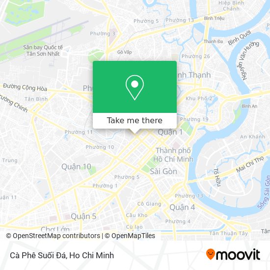 Cà Phê Suối Đá map