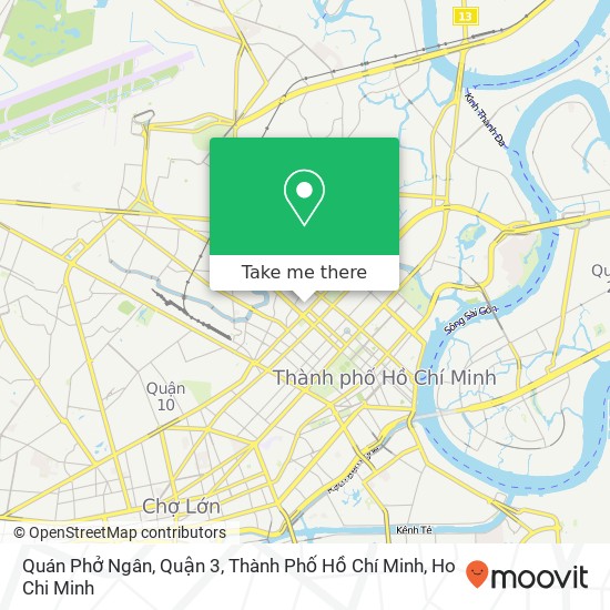 Quán Phở Ngân, Quận 3, Thành Phố Hồ Chí Minh map