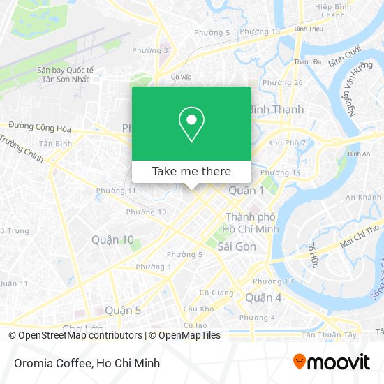 Oromia Coffee map