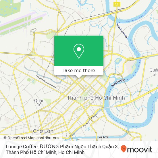 Lounge Coffee, ĐƯỜNG Phạm Ngọc Thạch Quận 3, Thành Phố Hồ Chí Minh map