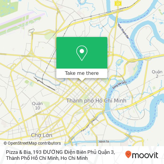 Pizza & Bia, 193 ĐƯỜNG Điện Biên Phủ Quận 3, Thành Phố Hồ Chí Minh map