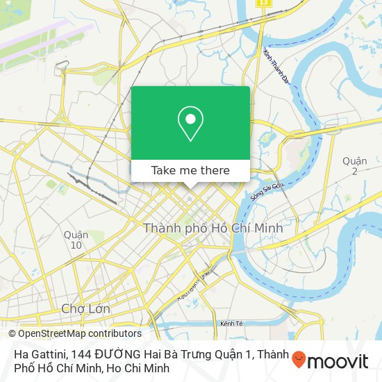 Ha Gattini, 144 ĐƯỜNG Hai Bà Trưng Quận 1, Thành Phố Hồ Chí Minh map