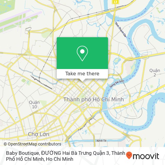 Baby Boutique, ĐƯỜNG Hai Bà Trưng Quận 3, Thành Phố Hồ Chí Minh map