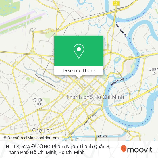 H.I.T.S, 62A ĐƯỜNG Phạm Ngọc Thạch Quận 3, Thành Phố Hồ Chí Minh map
