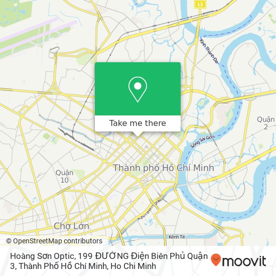 Hoàng Sơn Optic, 199 ĐƯỜNG Điện Biên Phủ Quận 3, Thành Phố Hồ Chí Minh map