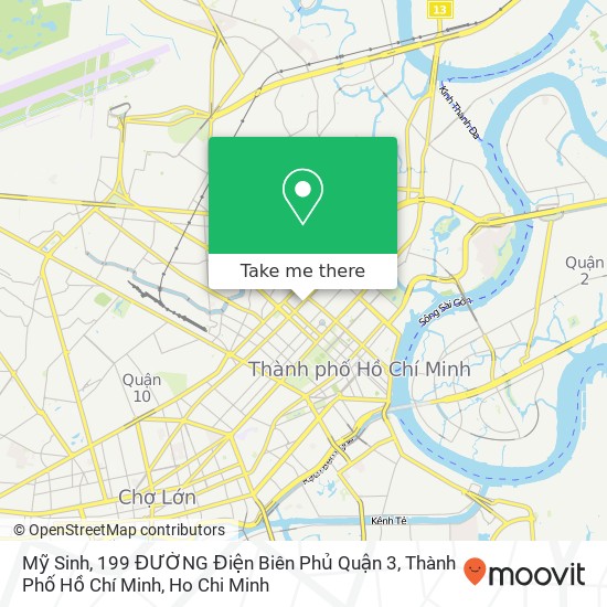 Mỹ Sinh, 199 ĐƯỜNG Điện Biên Phủ Quận 3, Thành Phố Hồ Chí Minh map