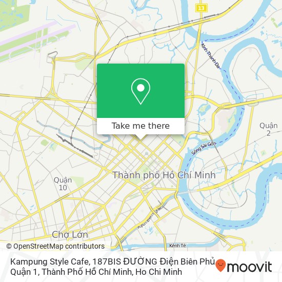 Kampung Style Cafe, 187BIS ĐƯỜNG Điện Biên Phủ Quận 1, Thành Phố Hồ Chí Minh map