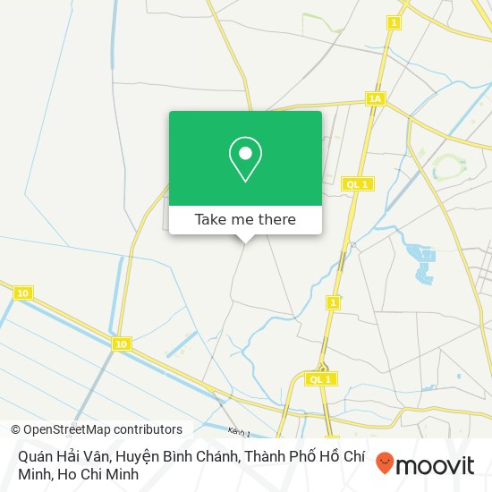 Quán Hải Vân, Huyện Bình Chánh, Thành Phố Hồ Chí Minh map