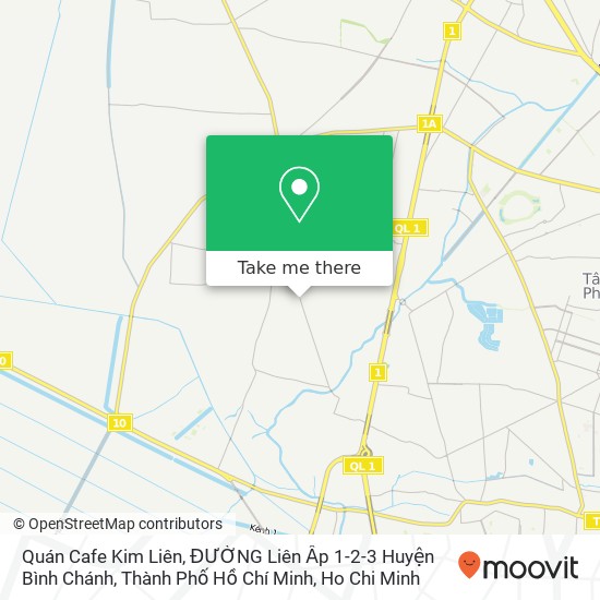 Quán Cafe Kim Liên, ĐƯỜNG Liên Ấp 1-2-3 Huyện Bình Chánh, Thành Phố Hồ Chí Minh map