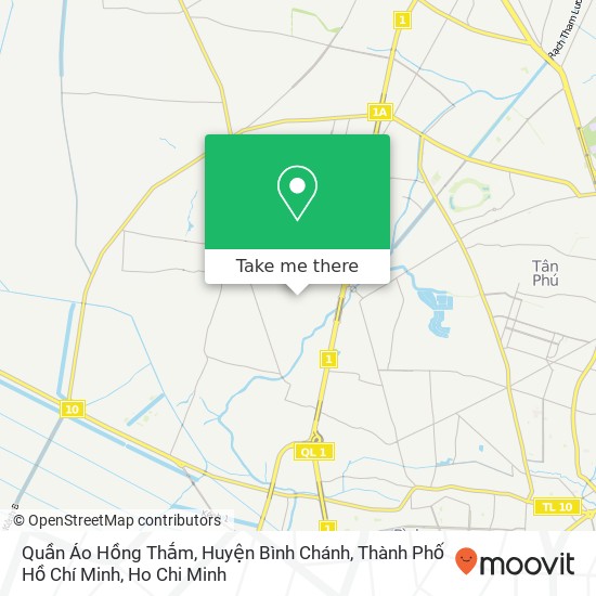 Quần Áo Hồng Thắm, Huyện Bình Chánh, Thành Phố Hồ Chí Minh map